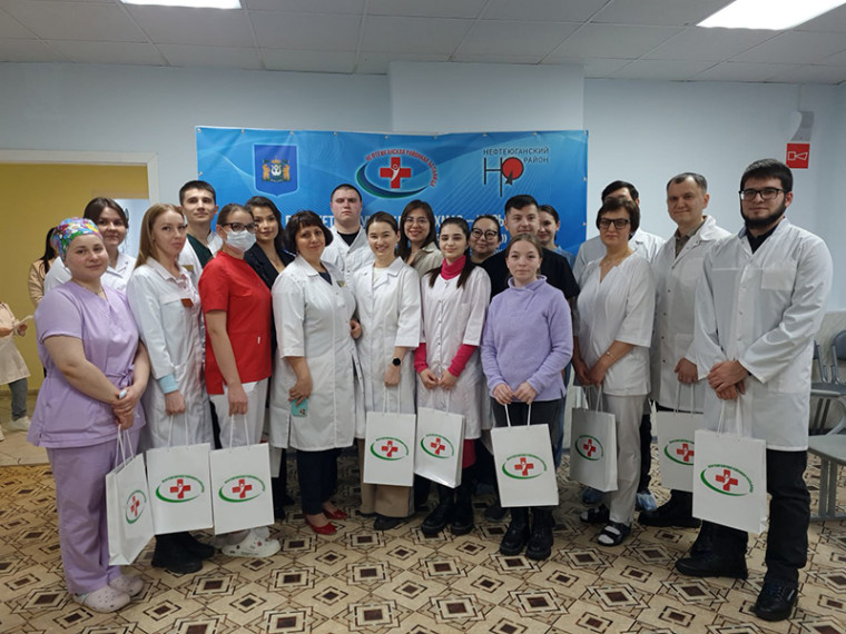 Поздравление заместителя Председателя Думы Югры.