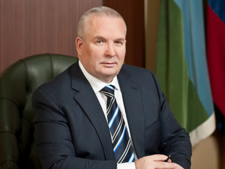 Поздравление заместителя Председателя думы Югры.