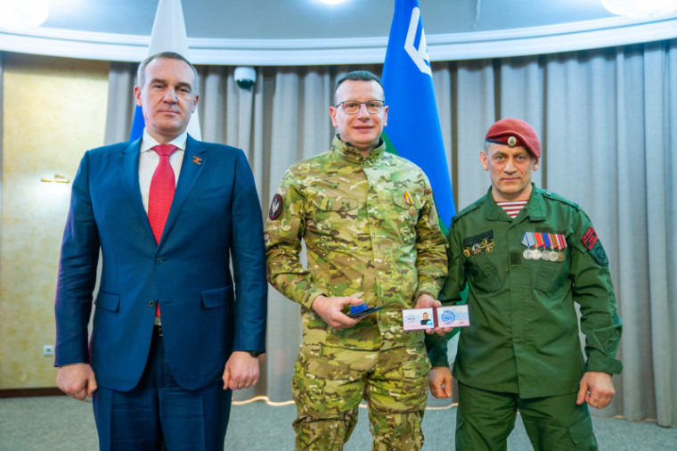 Военнослужащий из Сербии вступил в региональную Ассоциацию ветеранов СВО.