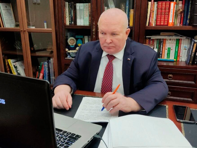 На заседании Думы. На заседании Думы.